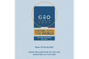 ROME DECLARATION OF THE G20 MINISTERS OF CULTURE