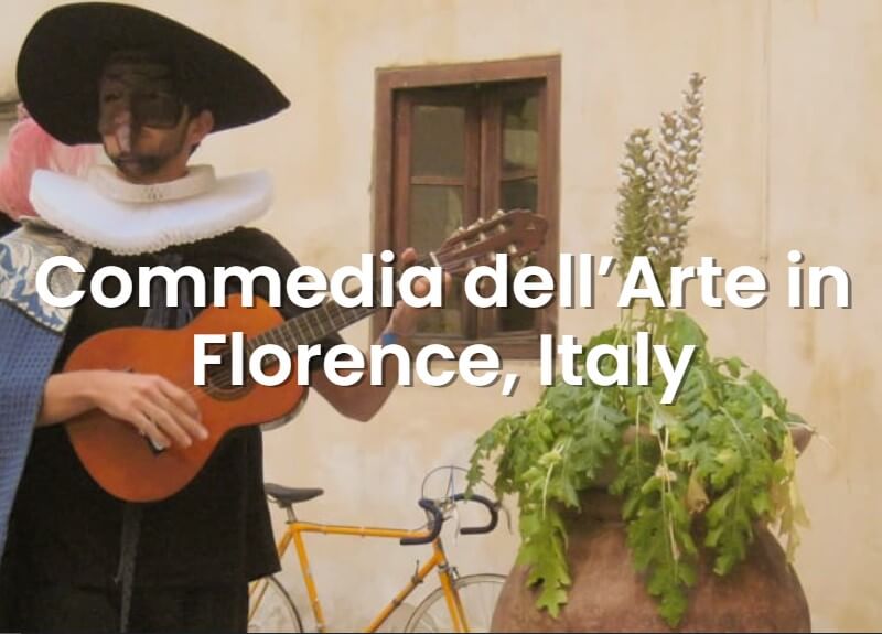 Commedia dell’arte Workshop in Florence