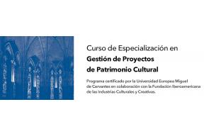 Curso de especialización: gestión de proyectos de Patrimonio Cultural