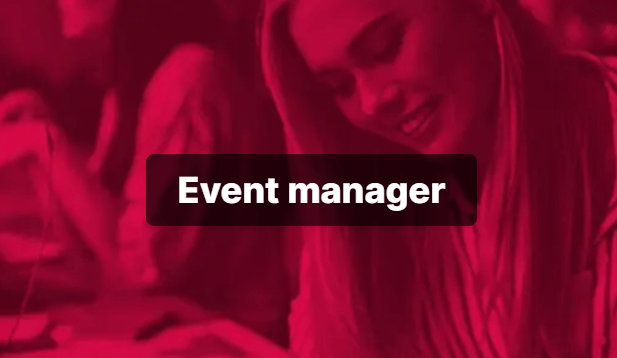 Job: Event manager