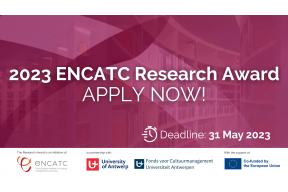 CALL FOR APPLICATIONS: 2023 ENCATC Research Award