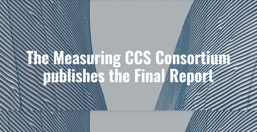 The Measuring CCS - Final Report