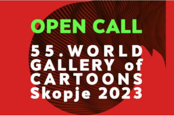 OSTEN 55th World Gallery Of Cartoons – Skopje 2023